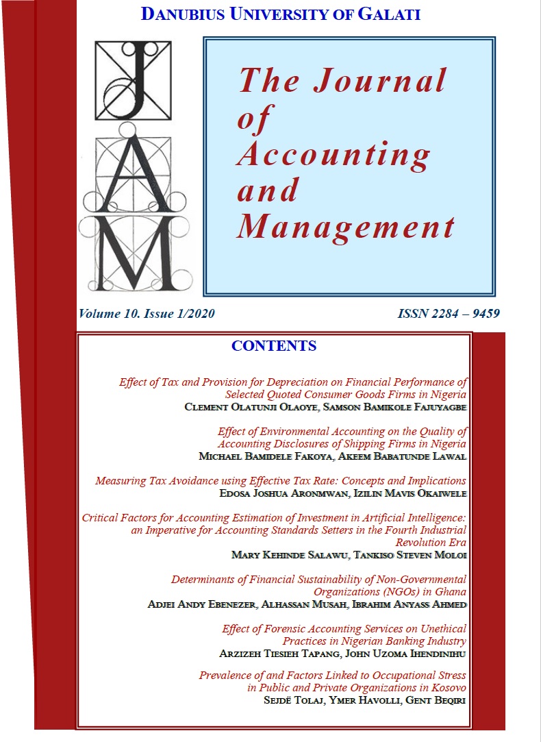 					View Vol. 10 No. 1 (2020): JAM
				