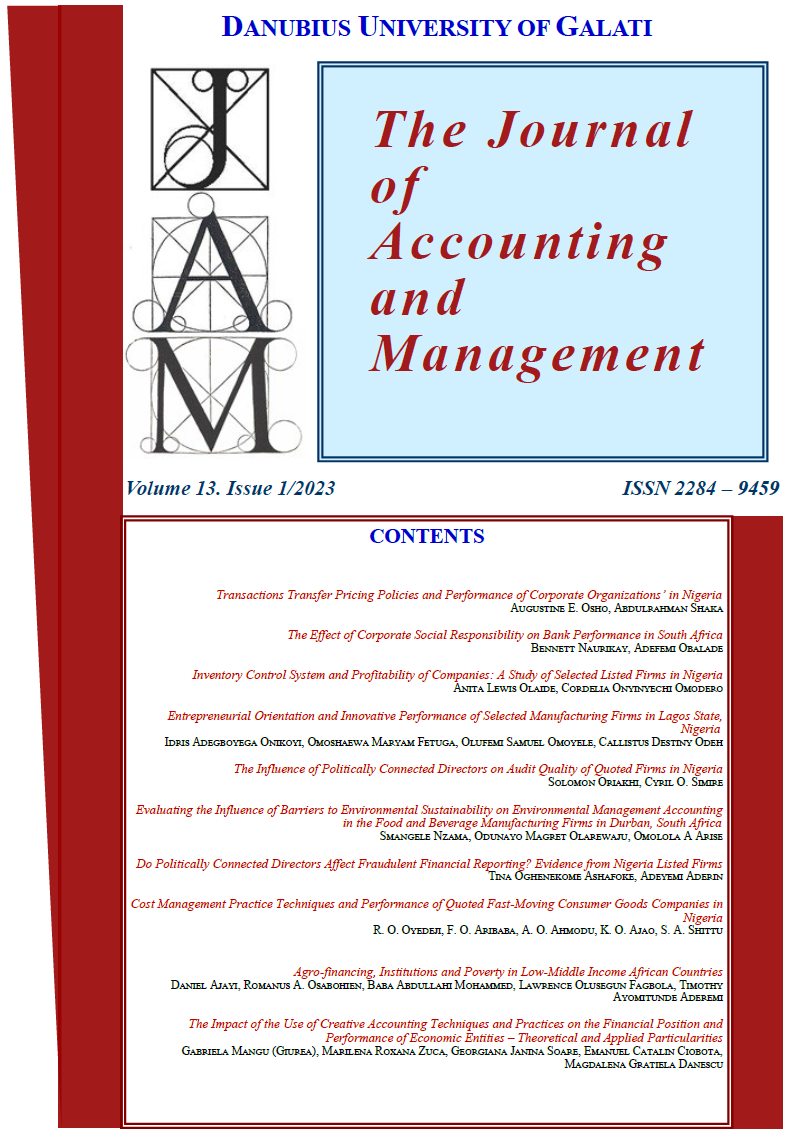 					View Vol. 13 No. 1 (2023): JAM
				