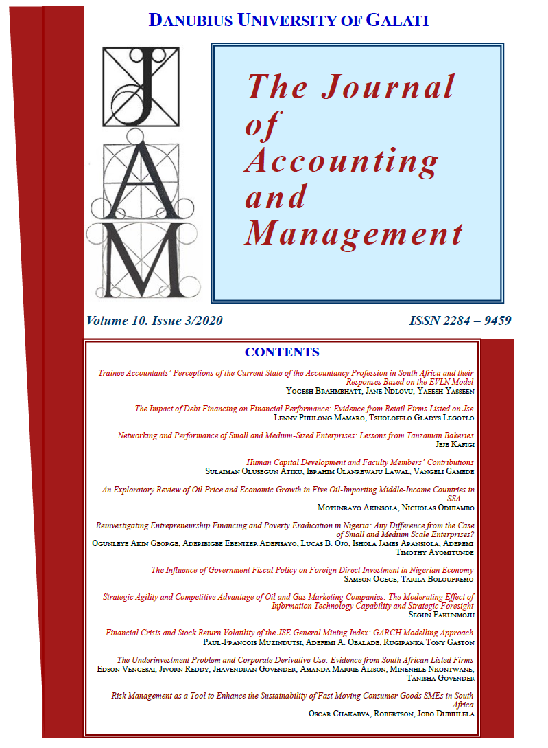 					View Vol. 10 No. 3 (2020): JAM
				