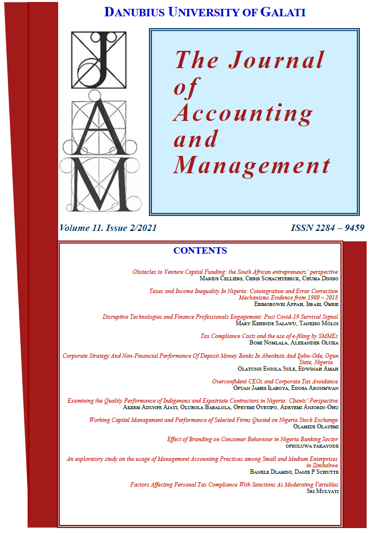 					View Vol. 11 No. 2 (2021): JAM
				